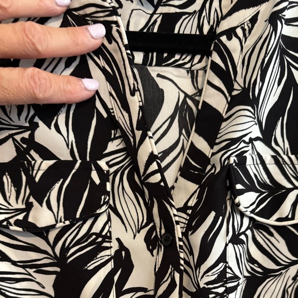 Mossimo Black & White Belted Waist sleeveless dress size Small - Picture 3 of 5